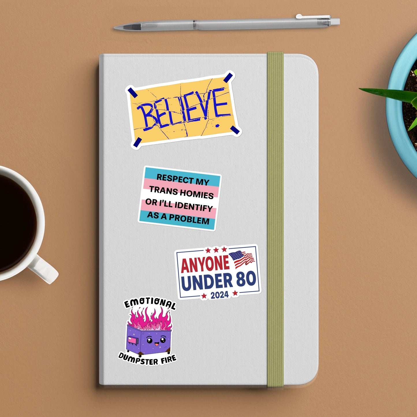 Respect my trans homies or I'll identify as a problem lgbtq+, diversity, equity, inclusion, social justice | high quality vinyl sticker