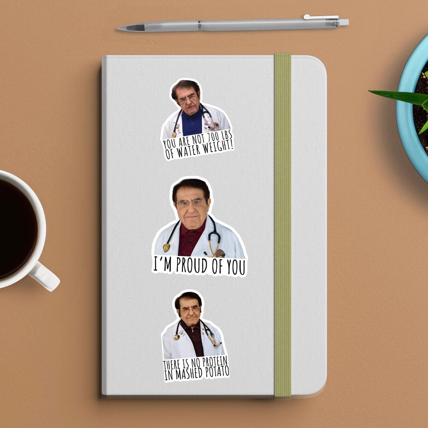Dr. now i’m proud of you sticker | vinyl sticker for laptop, stanley, water bottle, dr nowzaradan 600 lb life show