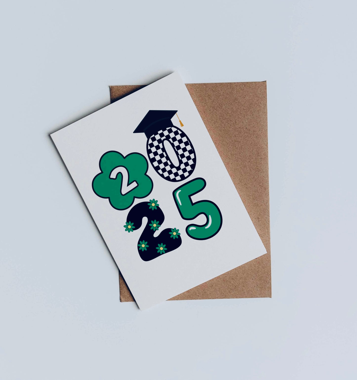 2025 Graduate (Green) - Graduation Cards / Greeting Cards