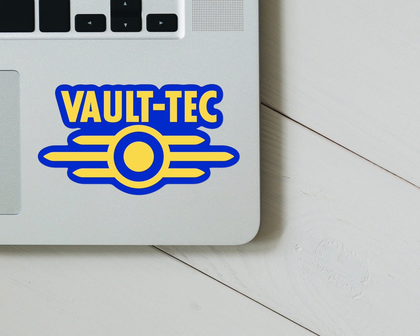 Vault-Tec Logo - Vault-Tec Industries, Vault-Dweller, Gamer Nerd, Gifts for him and her, for Water Bottle, Laptop, Cellphone Case