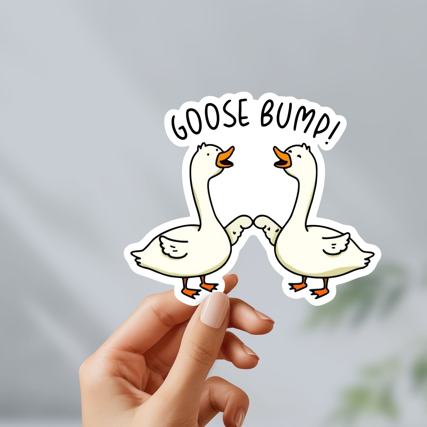 Silly goose sticker | silly goose bump, silly goose sticker, funny meme vinyl sticker for laptop, stanley, hardhat, skateboard, notebook