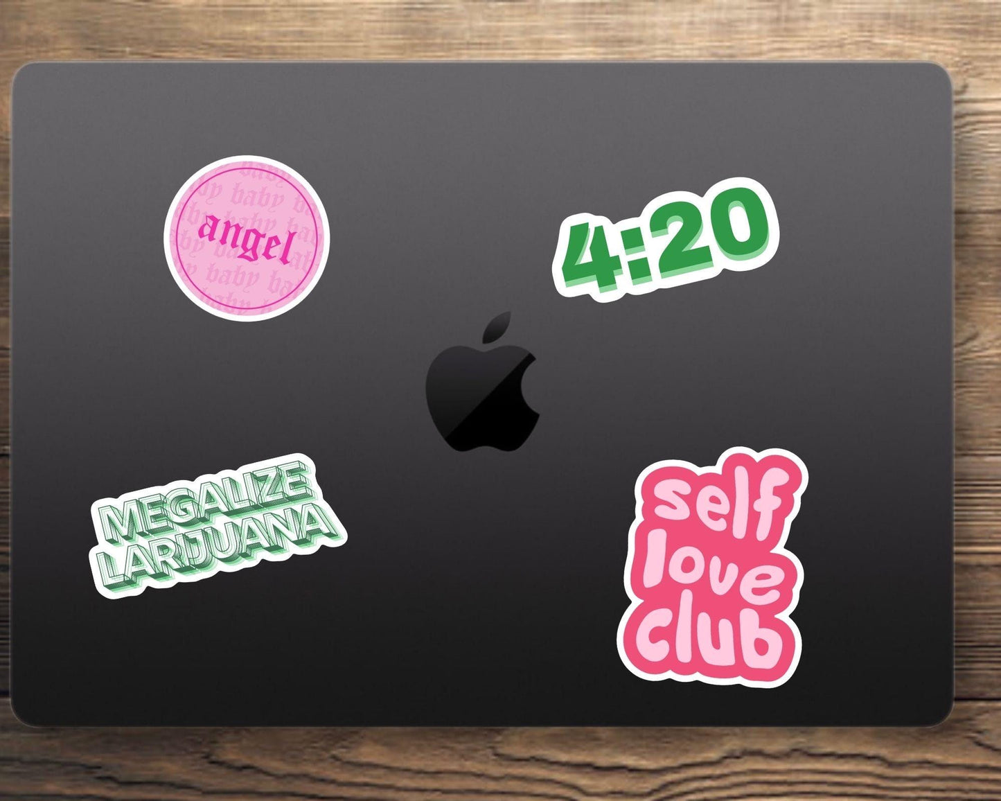 4:20 Weed Enthusiast Sticker - Marijuana, Weed, Pothead, Funny Sticker, Gift for Him and Her, Cute, Minimalist, 420 Friendly