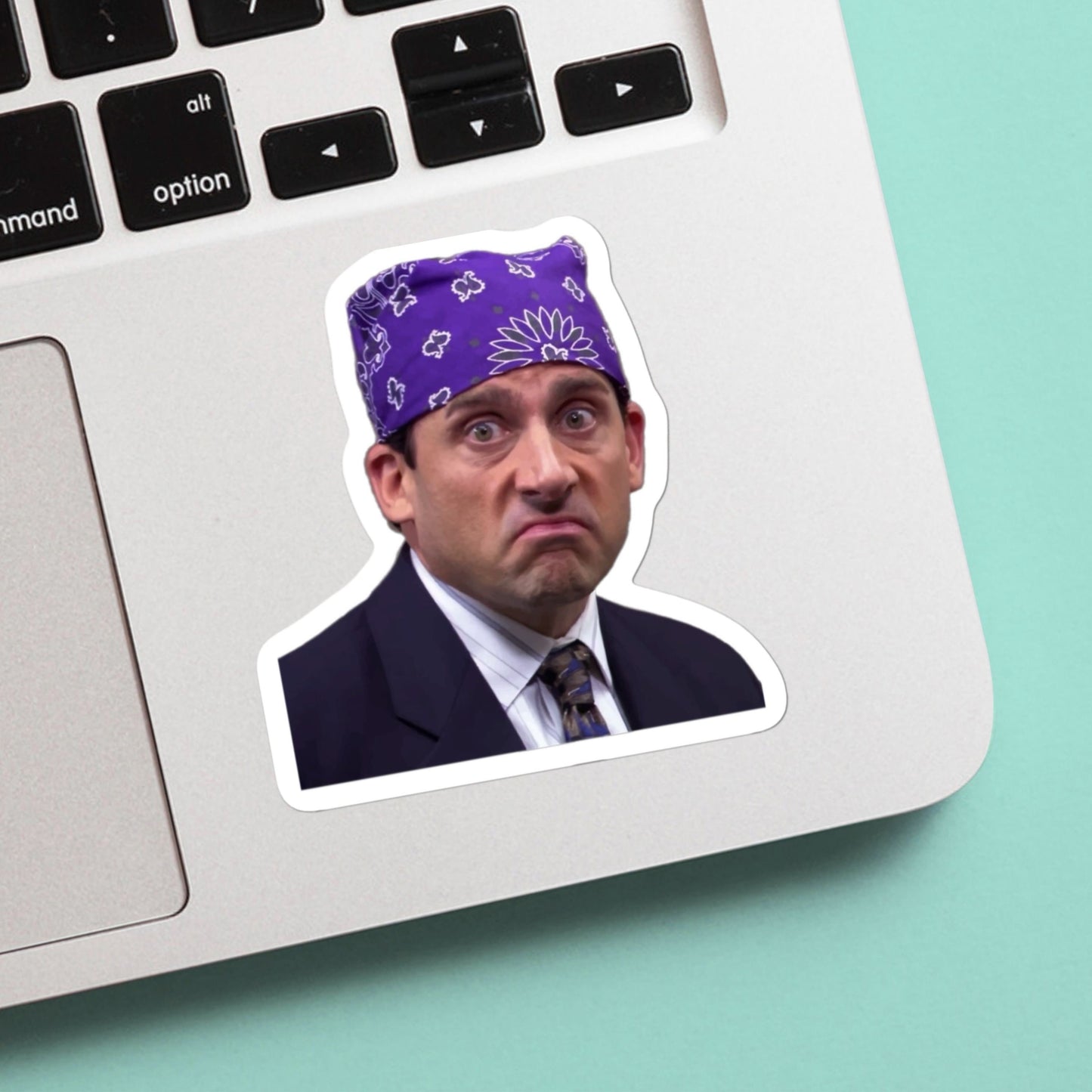 Prison mike sticker | the office sticker, funny sticker, meme sticker, funny stickers, water bottle stickers, computer stickers, vinyl decal