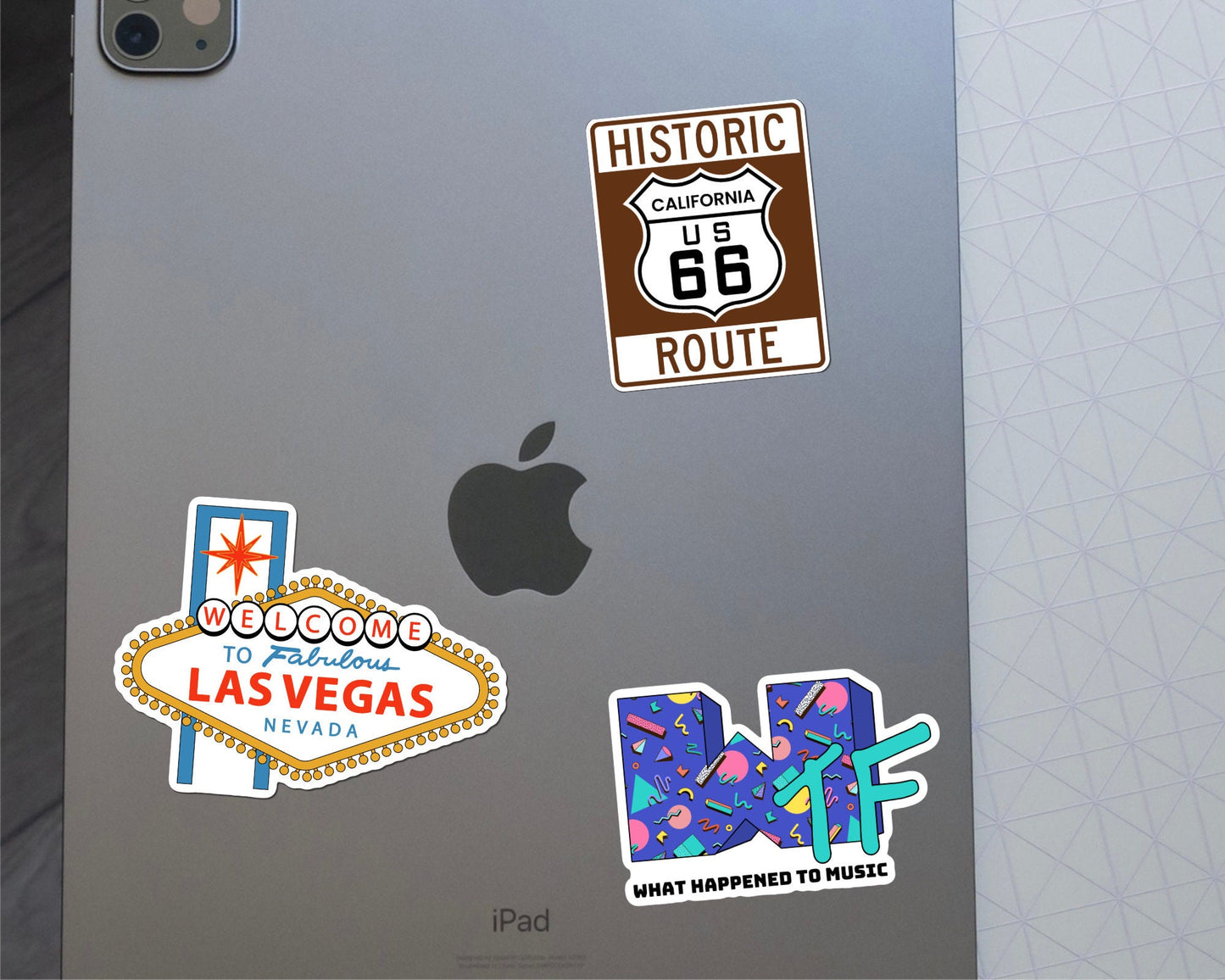 Las Vegas Famous Road Sign Sticker - Famous Signs, Vinyl Sticker, For Laptop, Water Bottle, Gift for him and her