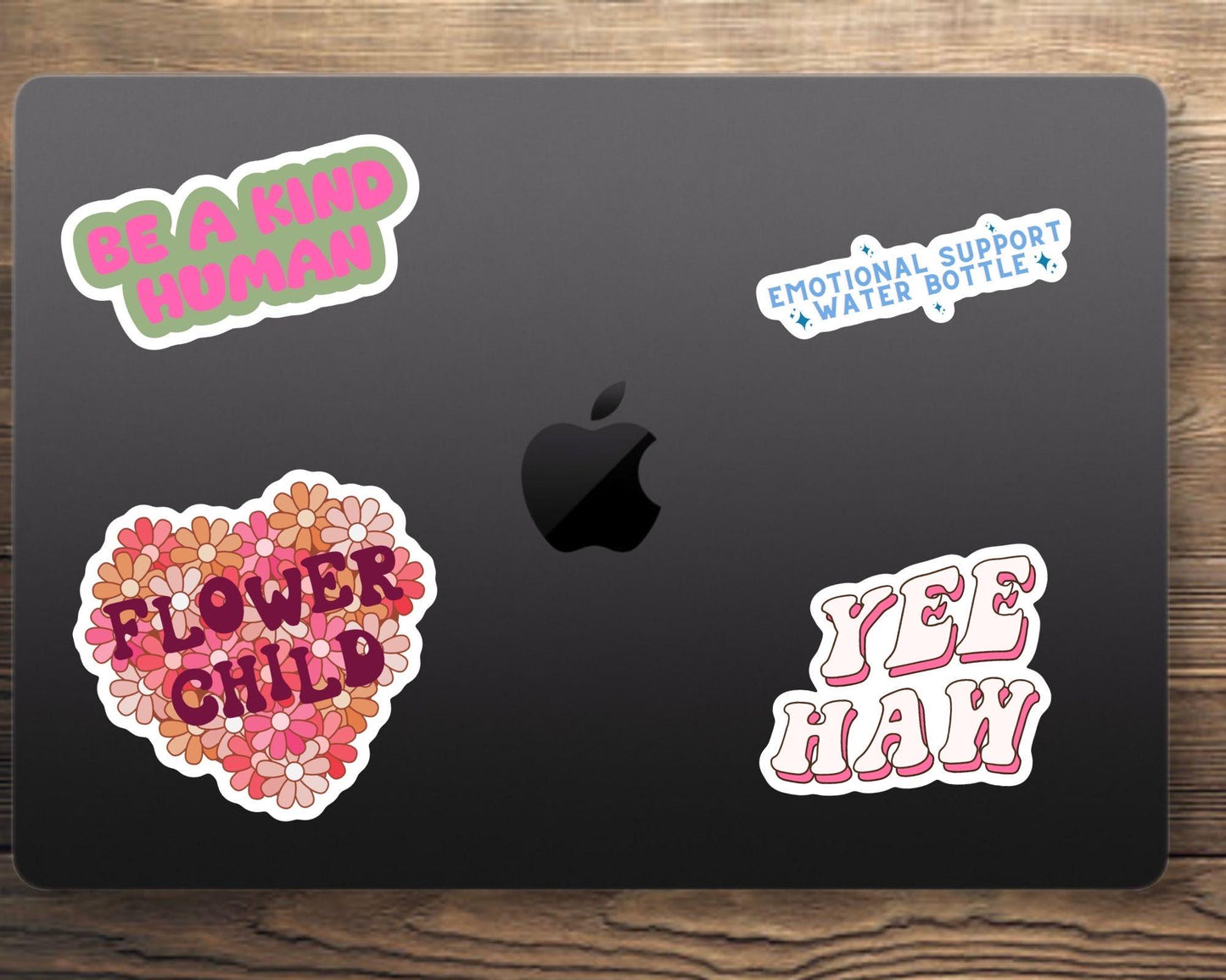 Be a Kind a Human Sticker - Reminder to treat people kindly. Vinyl, Weatherproof, Fun, and a great gift for him and her