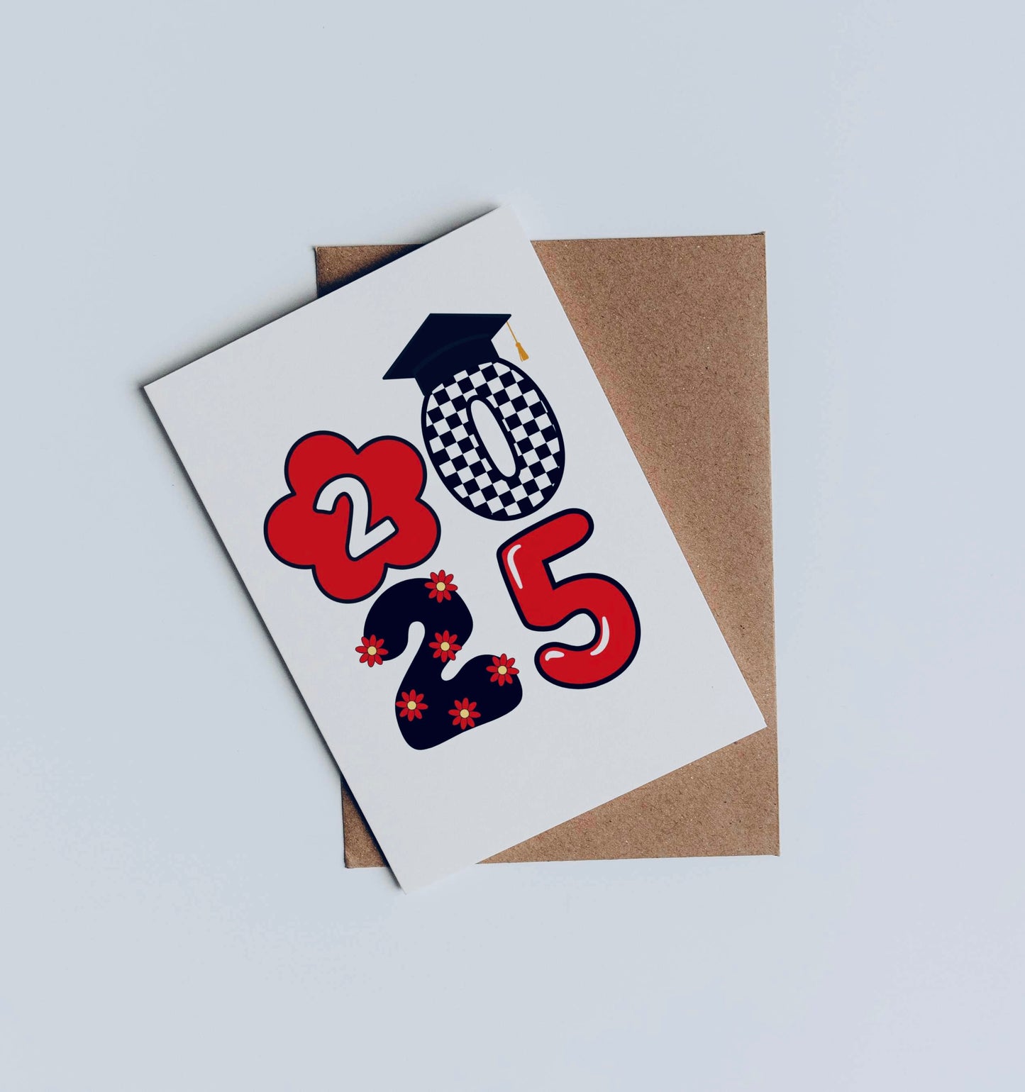 2025 Graduate (Red) - Graduation Cards / Greeting Cards