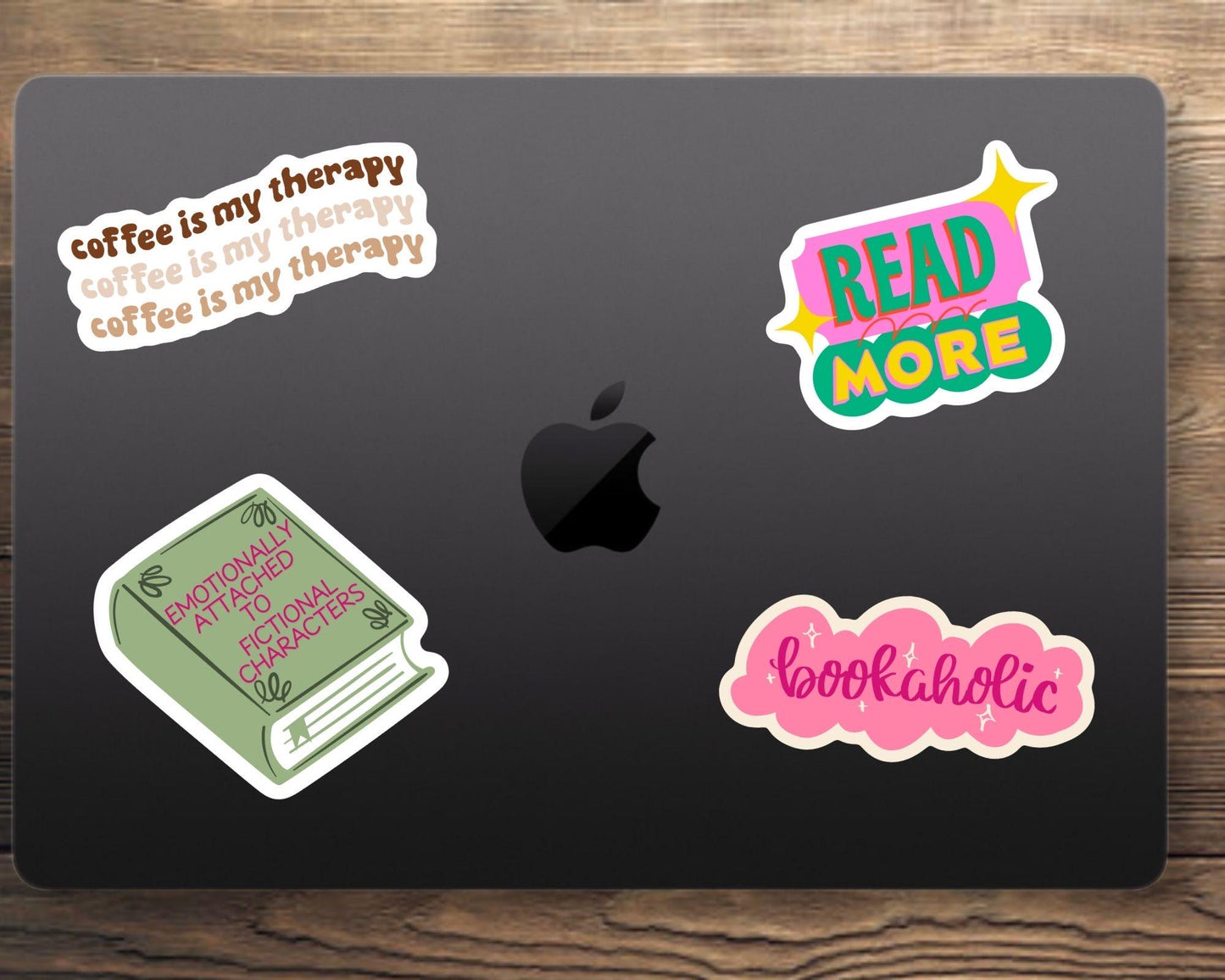 Funny emotional support iced coffee sticker - vinyl sticker laptop illustrated | coworker gift, coffee lover sticker gift