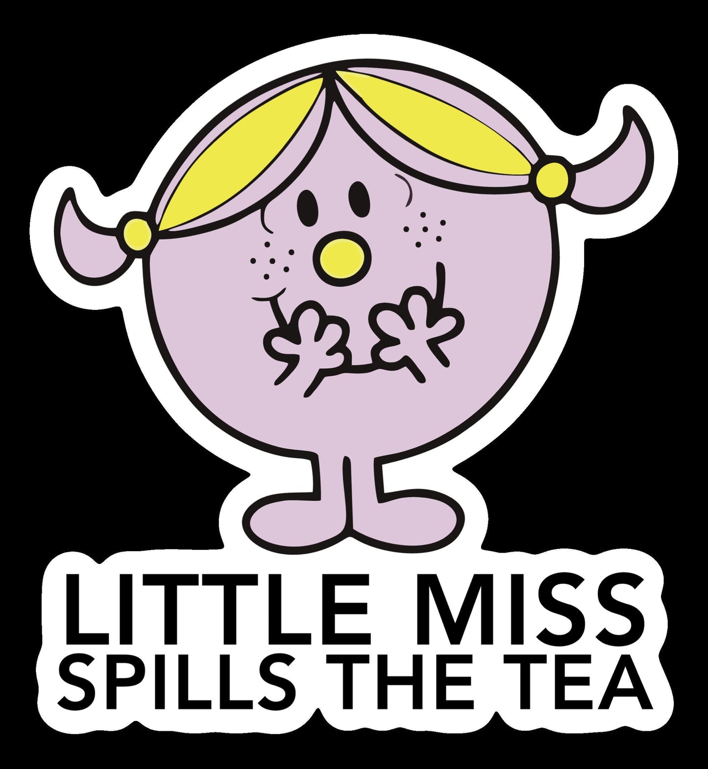 Little miss mental health sticker, funny stickers, vinyl stickers, laptop sticker, weatherproof, gift ideas, mental heath awareness