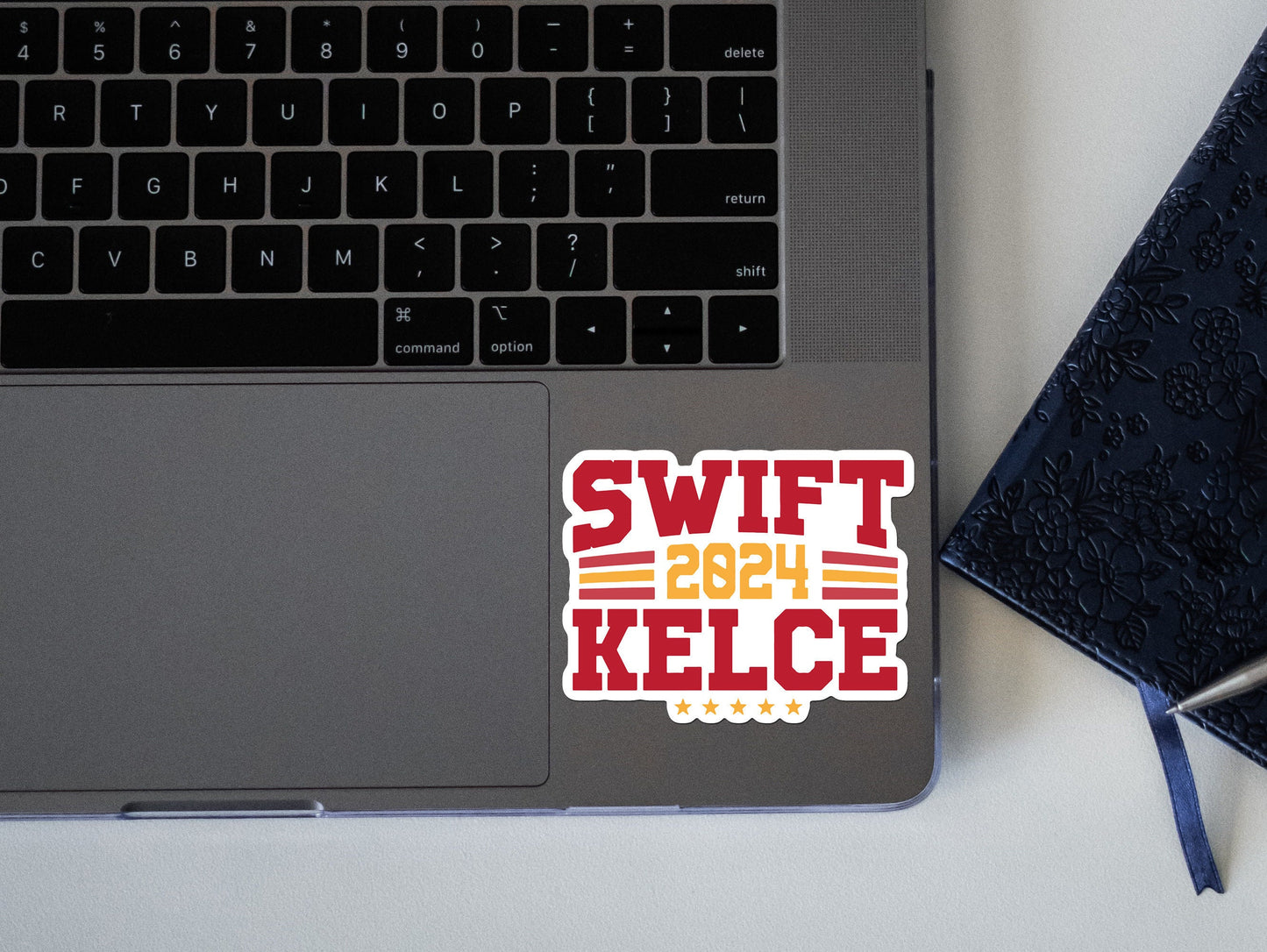 Swift kelce 2024 for president fan art | go taylor’s boyfriend sticker, funny, gifts for her for him, unique gifts, weatherproof sticker