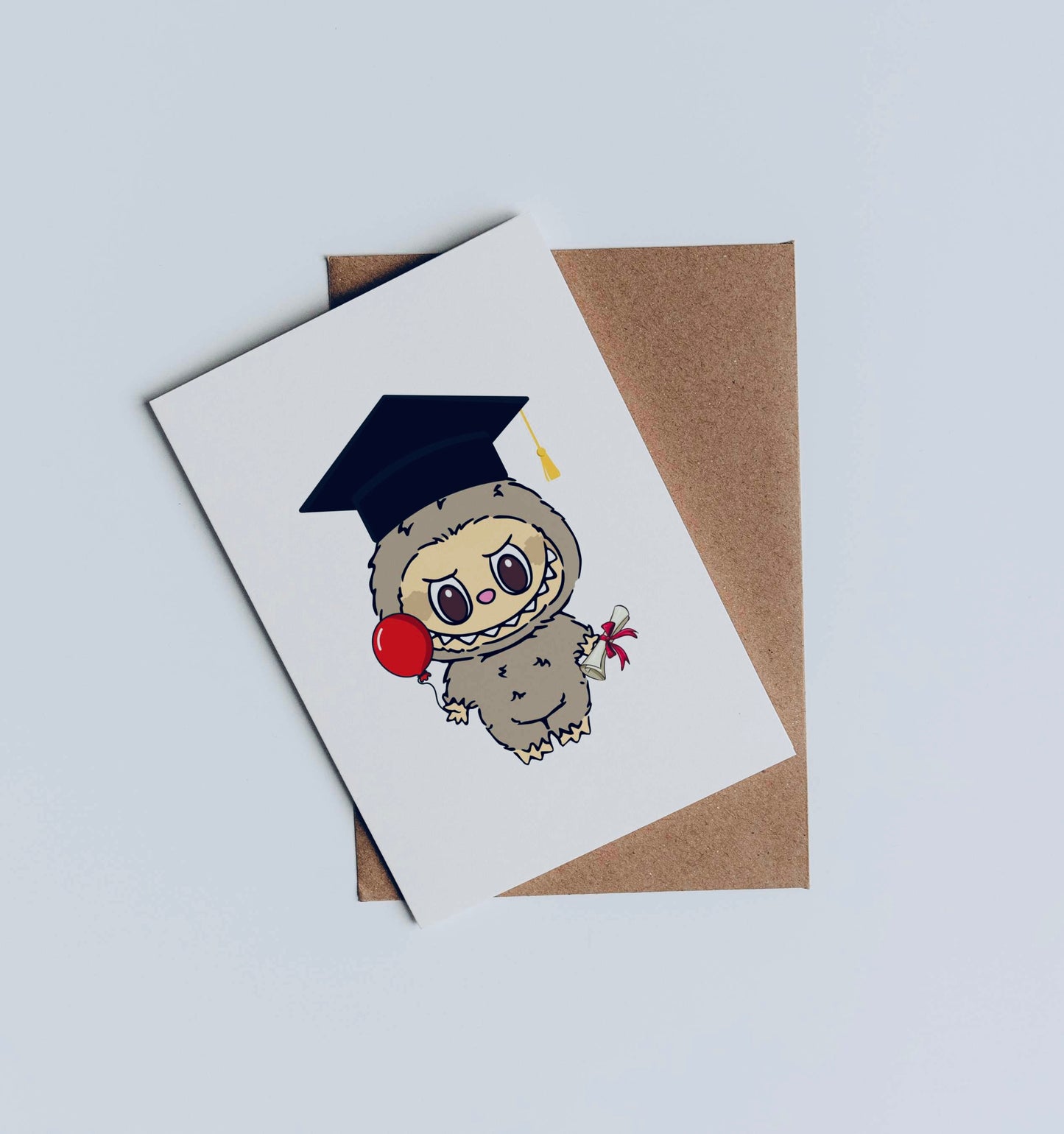 Labubu Toffee Graduate 2025 - Graduation Cards / Greeting Cards