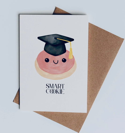 Smart Cookie Graduation Card - Greeting and Graduation Cards