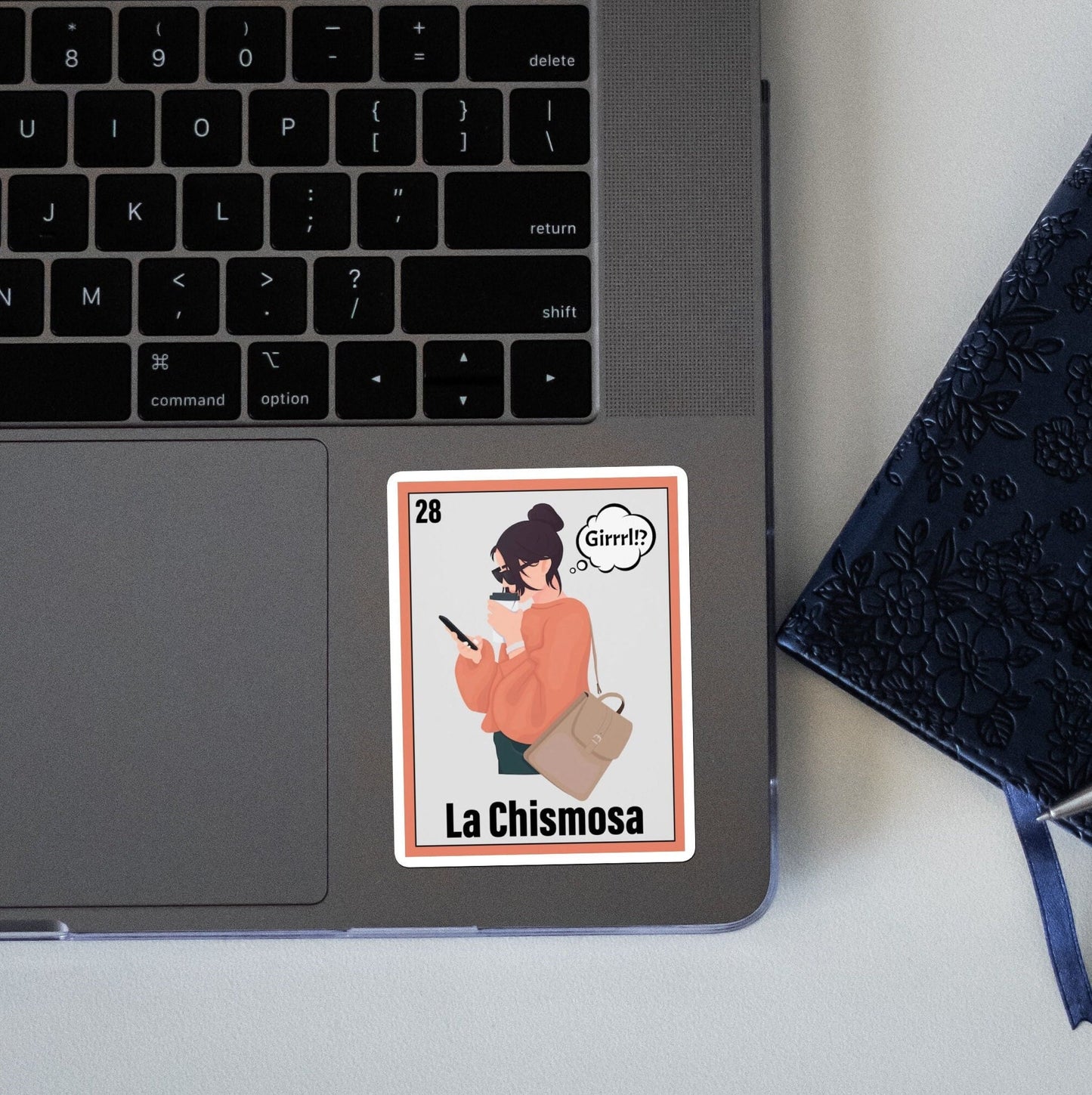 La chismosa bingo card sticker | latina | latinx | mexican bingo | mexican culture | gift idea | gift for her | chismosa | gossip