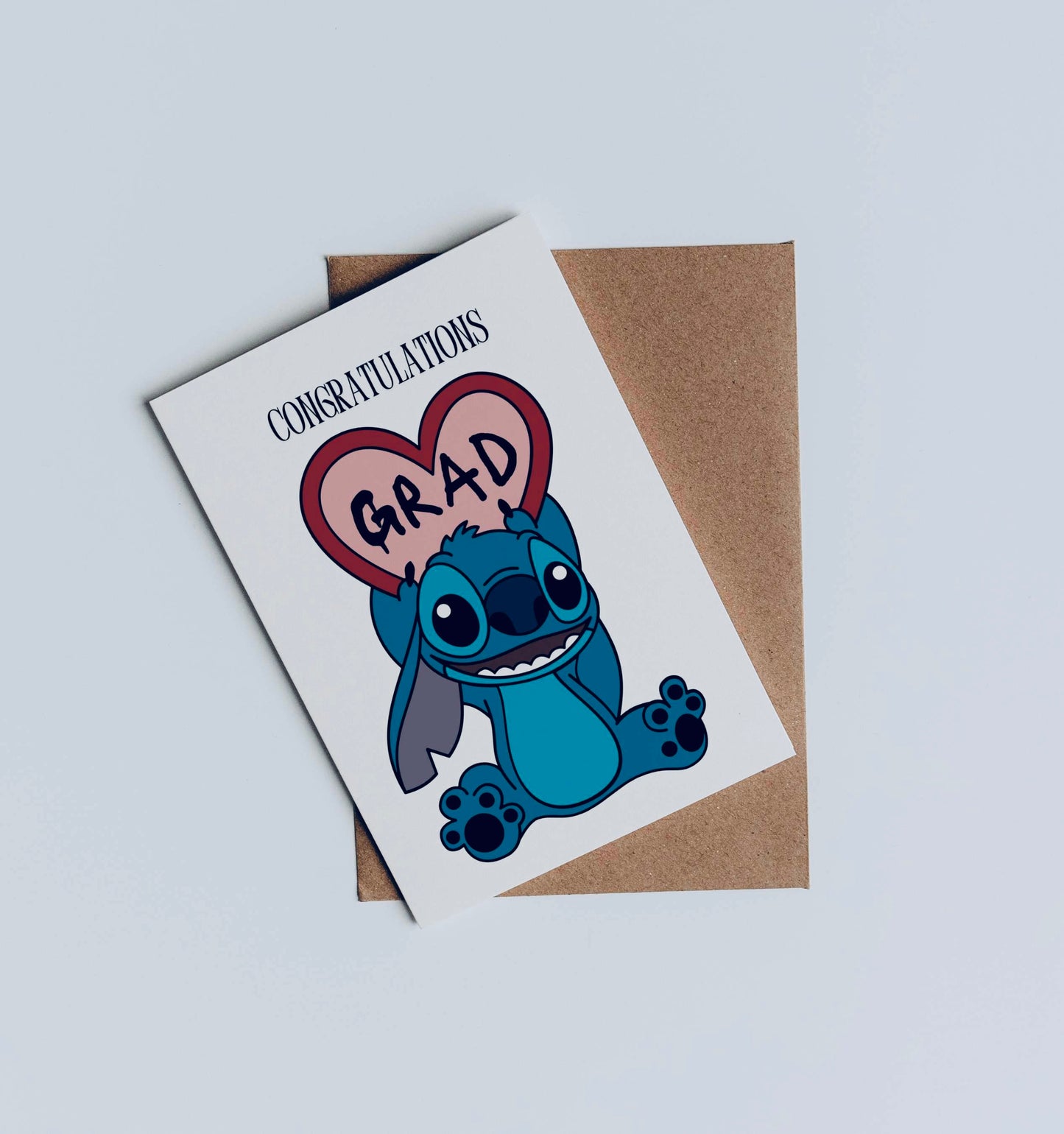 Stitch “Congratulations Grad” Card - Greeting and Graduation Cards