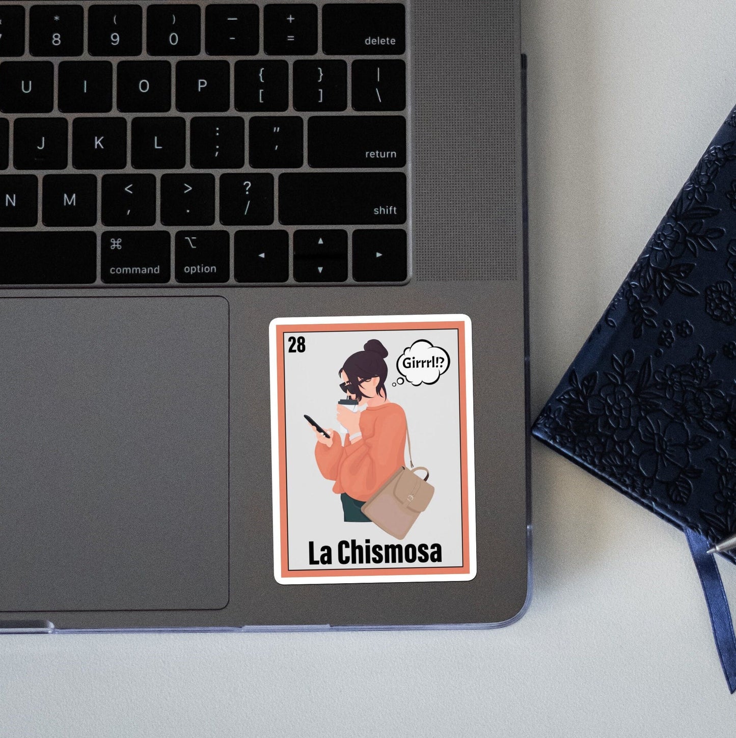 La chismosa bingo card sticker | latina | latinx | mexican bingo | mexican culture | gift idea | gift for her | chismosa | gossip