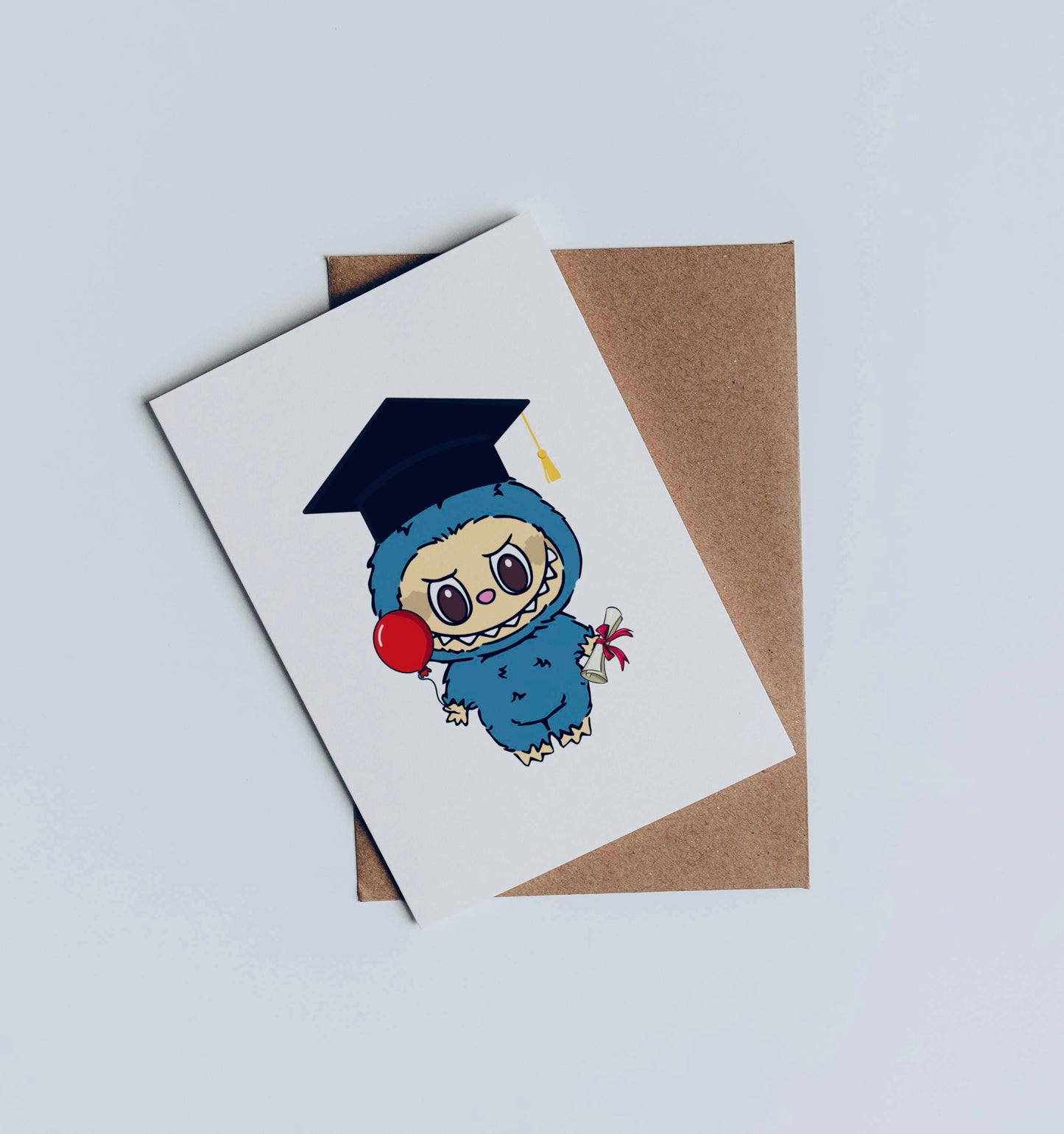 Labubu Sea Salt Coconut Graduate 2025 - Graduation Cards / Greeting Cards